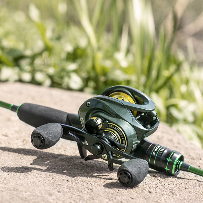 Carretilha de Pesca Anti-Cabeleira Titan Pro Drag de 8 kg 13+1  Rolamentos | ReFisher (cópia) - ReFisher - Construindo Histórias de Pescador