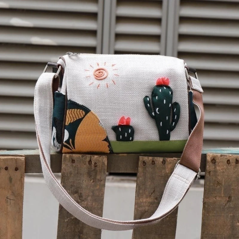 Bolsa De Ombro Com Estampa