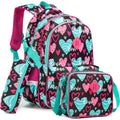 Kit Escolar 3 Peças com Estampas Animadas: Mochila, Lancheira e Estojo