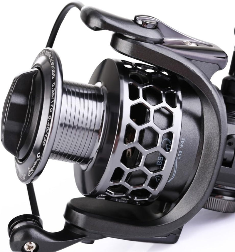Molinete de Pesca Sougayilang AquaSpin™ – Drag de 8kg e 13+1 Rolamentos | ReFisher