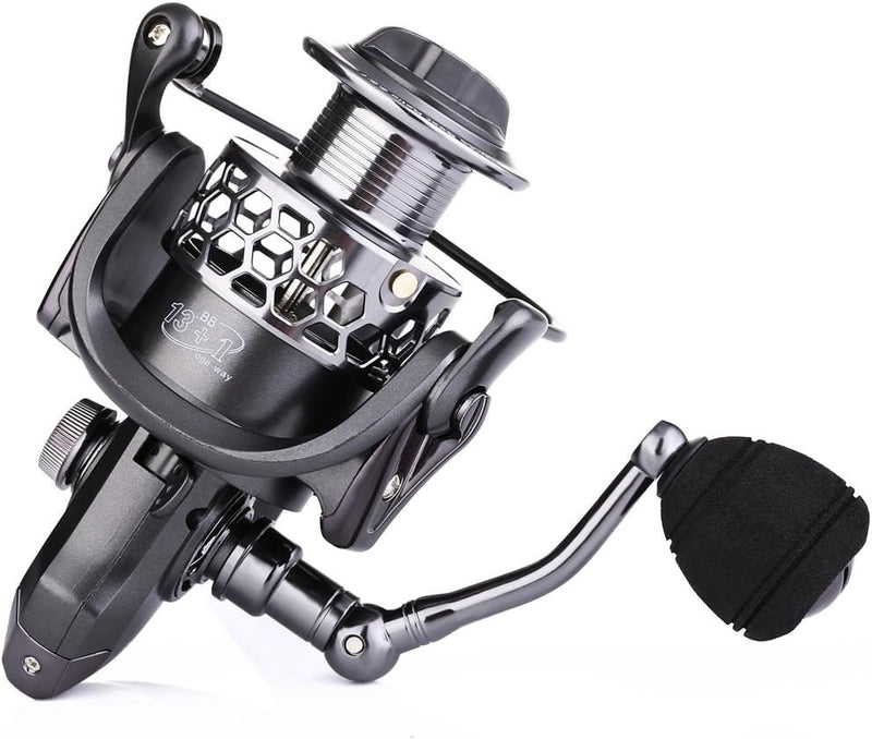 Molinete de Pesca Sougayilang AquaSpin™ – Drag de 8kg e 13+1 Rolamentos | ReFisher