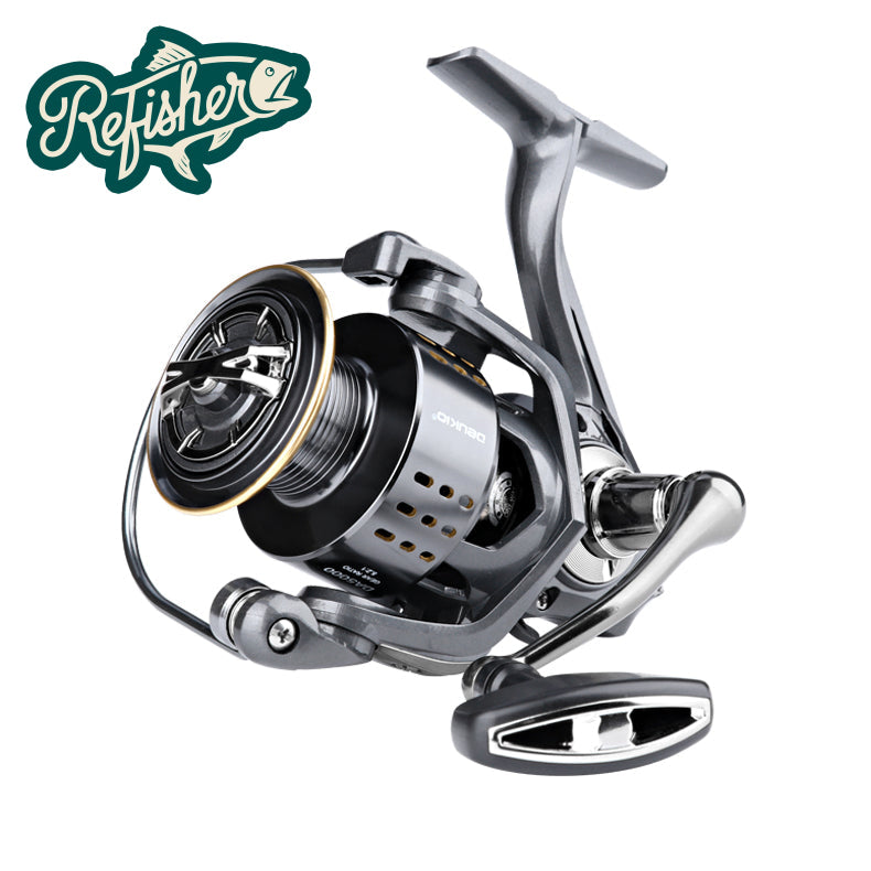 Molinete de Pesca Profissional Deukio DA Series Drag de 15 kg 3+1 Rolamentos | ReFisher - ReFisher - Construindo Histórias de Pescador